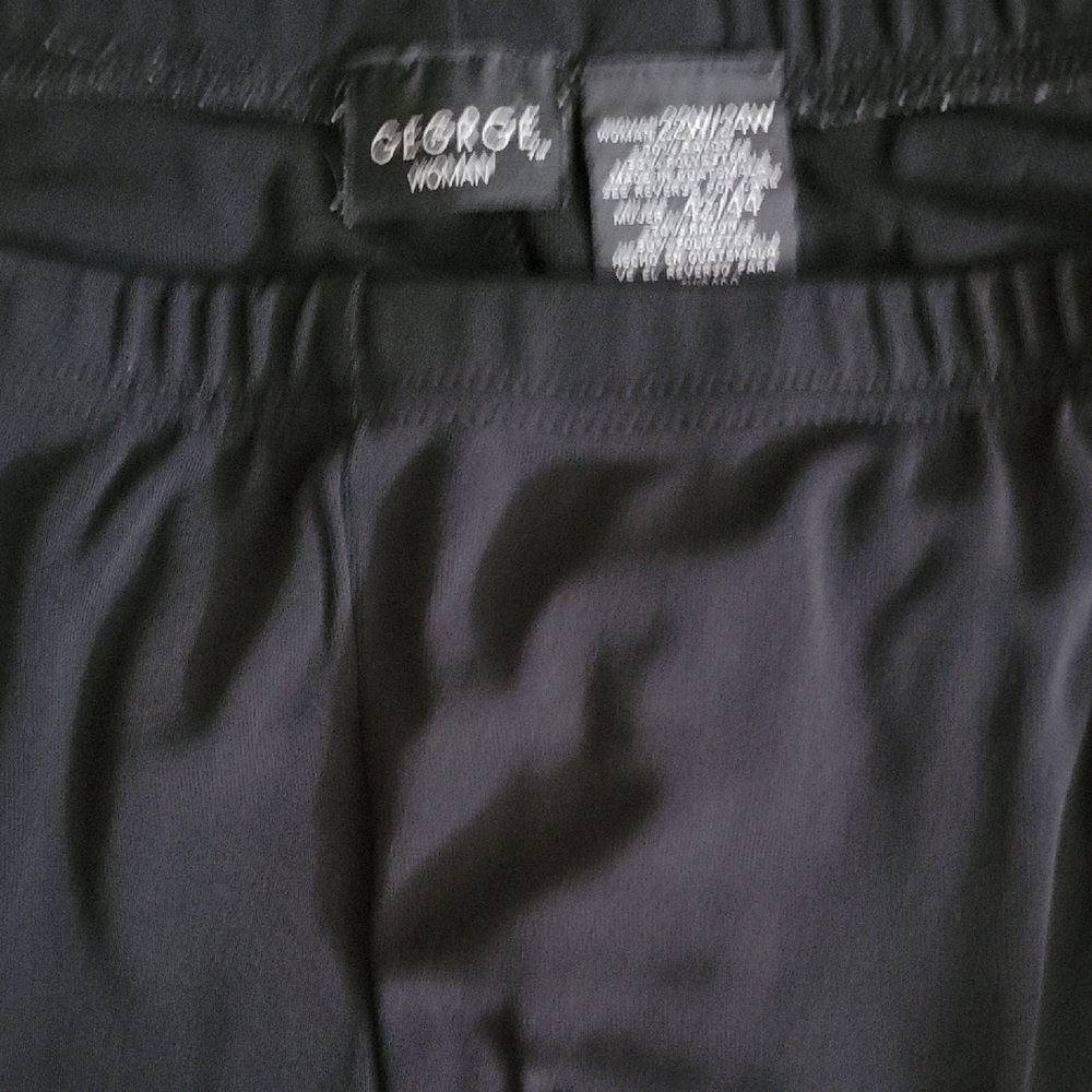 George Black Dress Pants Elegant Style